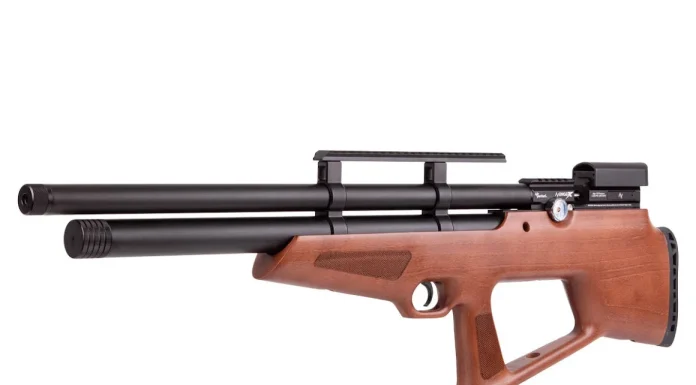 Understanding PCP Air Rifles: A Guide for New Shooters PCP air rifle showing compressed-air reservoir and basic components Important content change